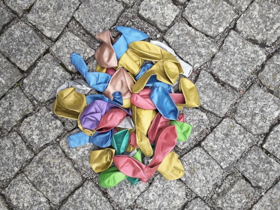 Balony metaliczny kolor 50 sztuk