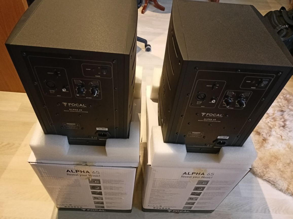 Focal Alpha 65 monitory odsłuchowe