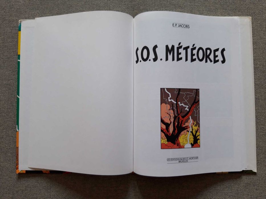 BD Blake et Mortimer "SOS Météores"