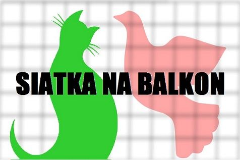 Siatka na balkon, siatka dla kota, siatka przeciw gołębiom