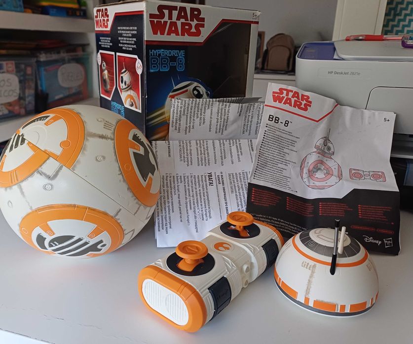 BB-8 star wars na caixa