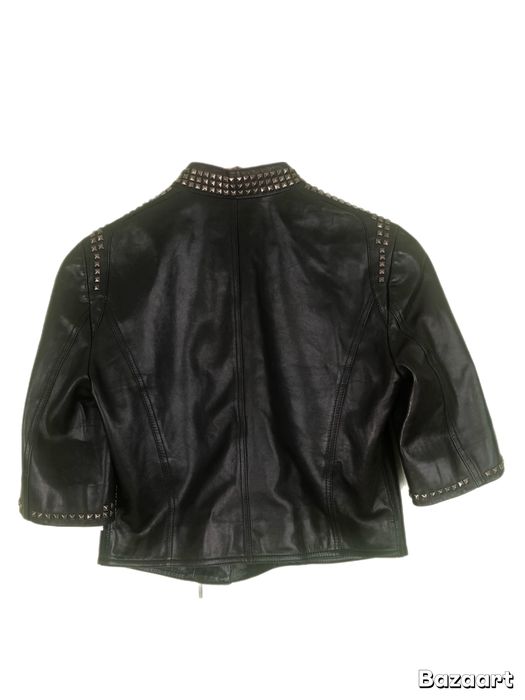 Шкіряна куртка Plein Sud вінтаж