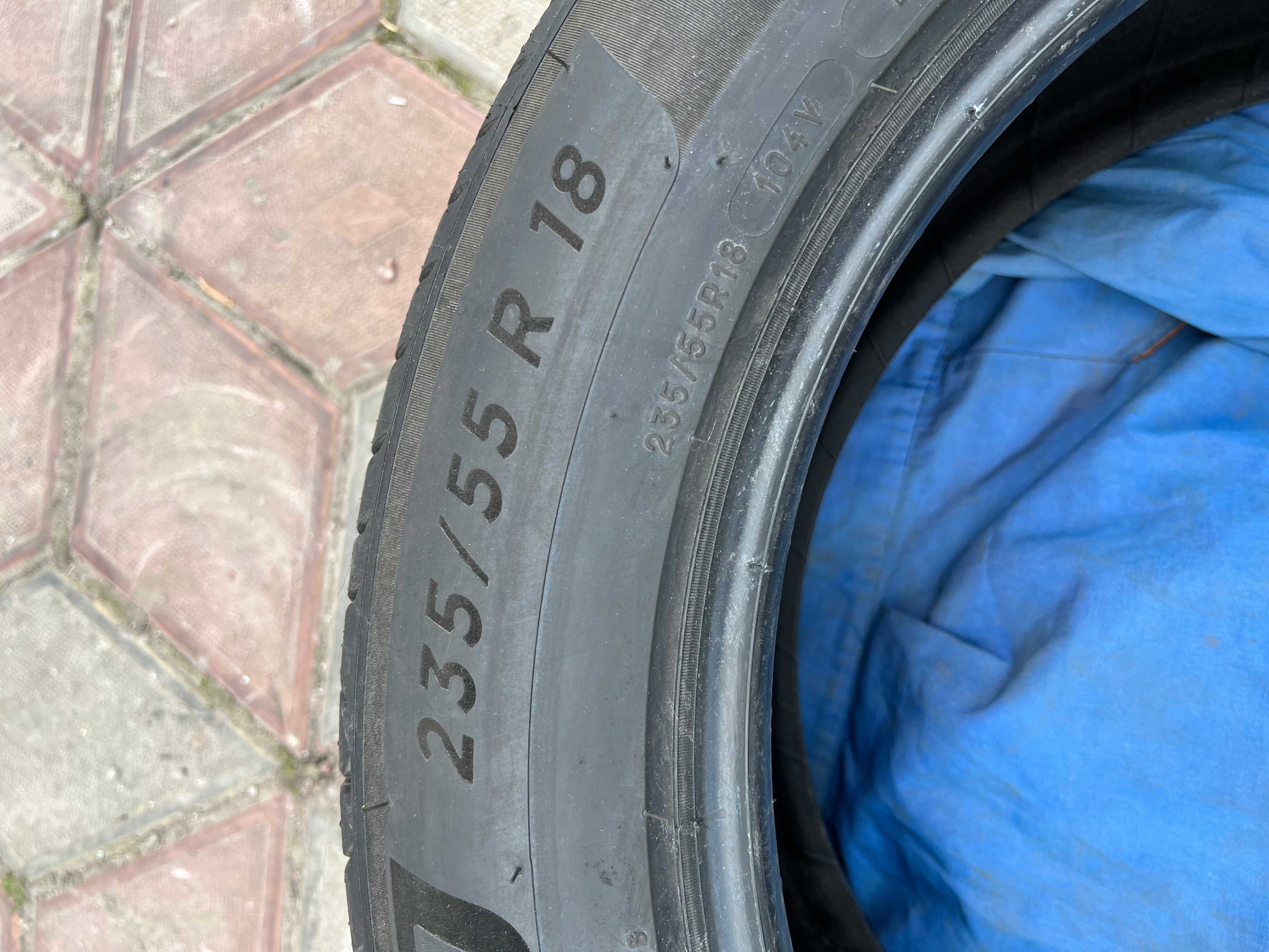 Шины 235х55R18 лето Michelin Primacy 4 + 2 шт -пара февр 24 год новые