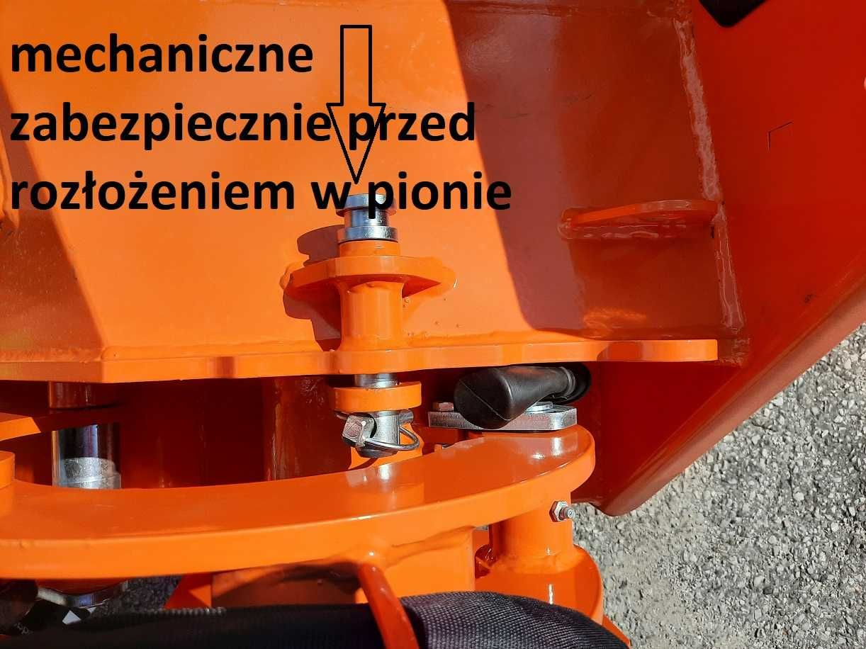 PRZEDSPRZEDAŻ Kosiarka Bijakowa Mulczer ZEPPELIN 160R Do Poboczy Rowu