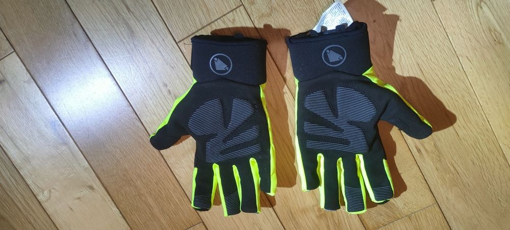 Rękawiczki Endura Strike S jesień/zima wodoodporne JAK NOWE