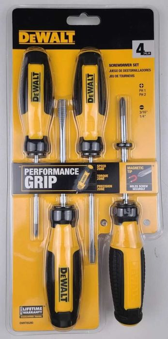 Набор отверток из 4 шт DEWALT DWHT65200 новый