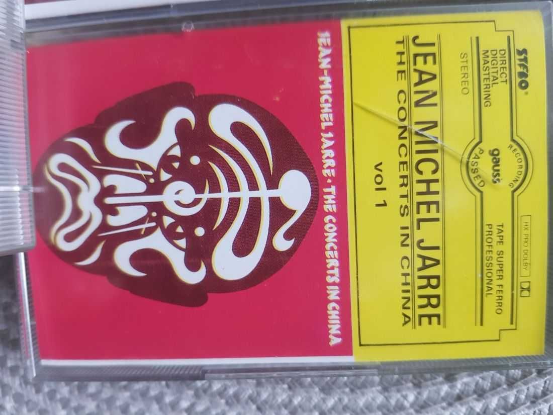 kaseta magnetofonowa audio Jean Michel Jarre kolekcja płyt  lata 90-te