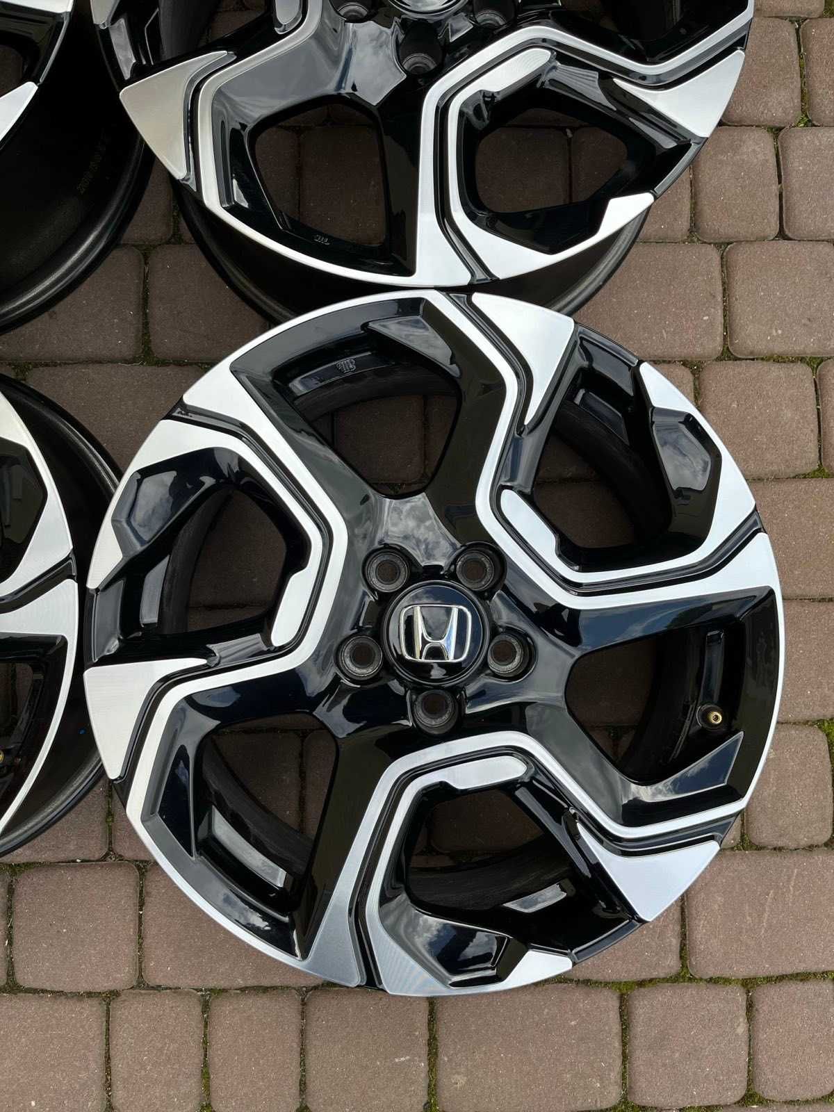 Oryginalne alufelgi Honda 5x114,3 18 cali CR-V HR-V Accord Czarne