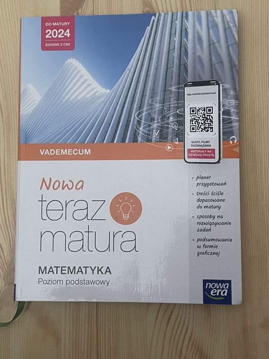 VADEMECUM Nowa teraz matura matematyka poziom podstawowy nowa era