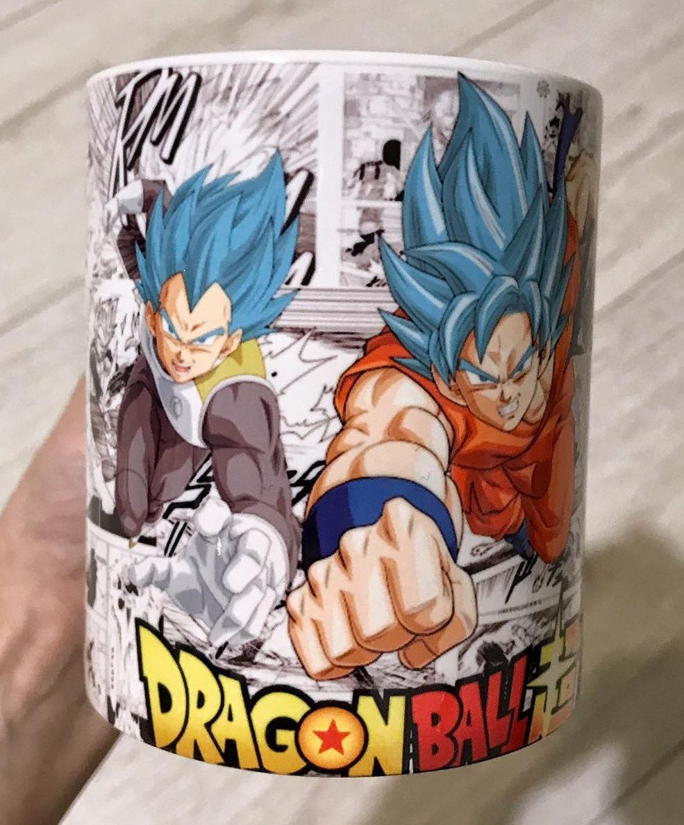 Kubki ceramiczne z nadrukiem Dragon Ball