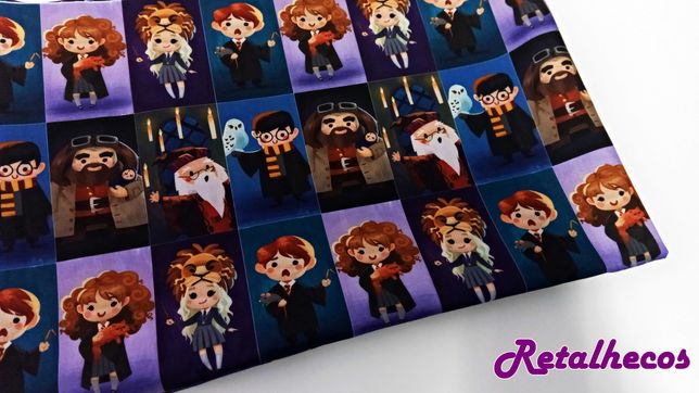 Retalhos Harry Potter - 50 x 47 cm