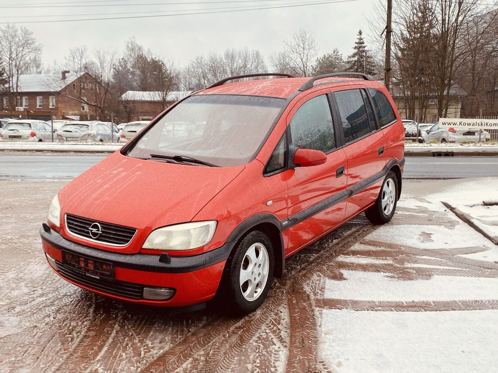 opel zafira rok 2000 poj 1,8 przeb 179tyś klimatyzacja zadbany