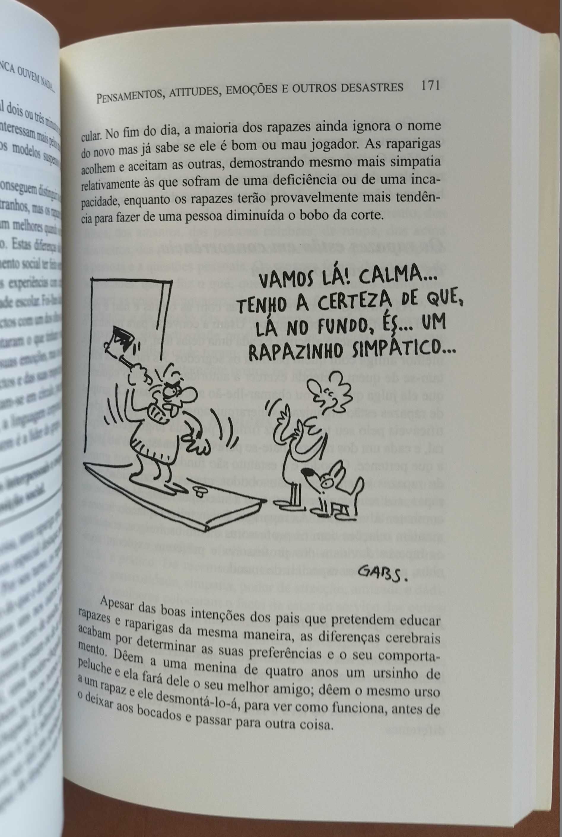 Por que homens nunca ouvem nada e mulheres não lêm os mapas de estrada
