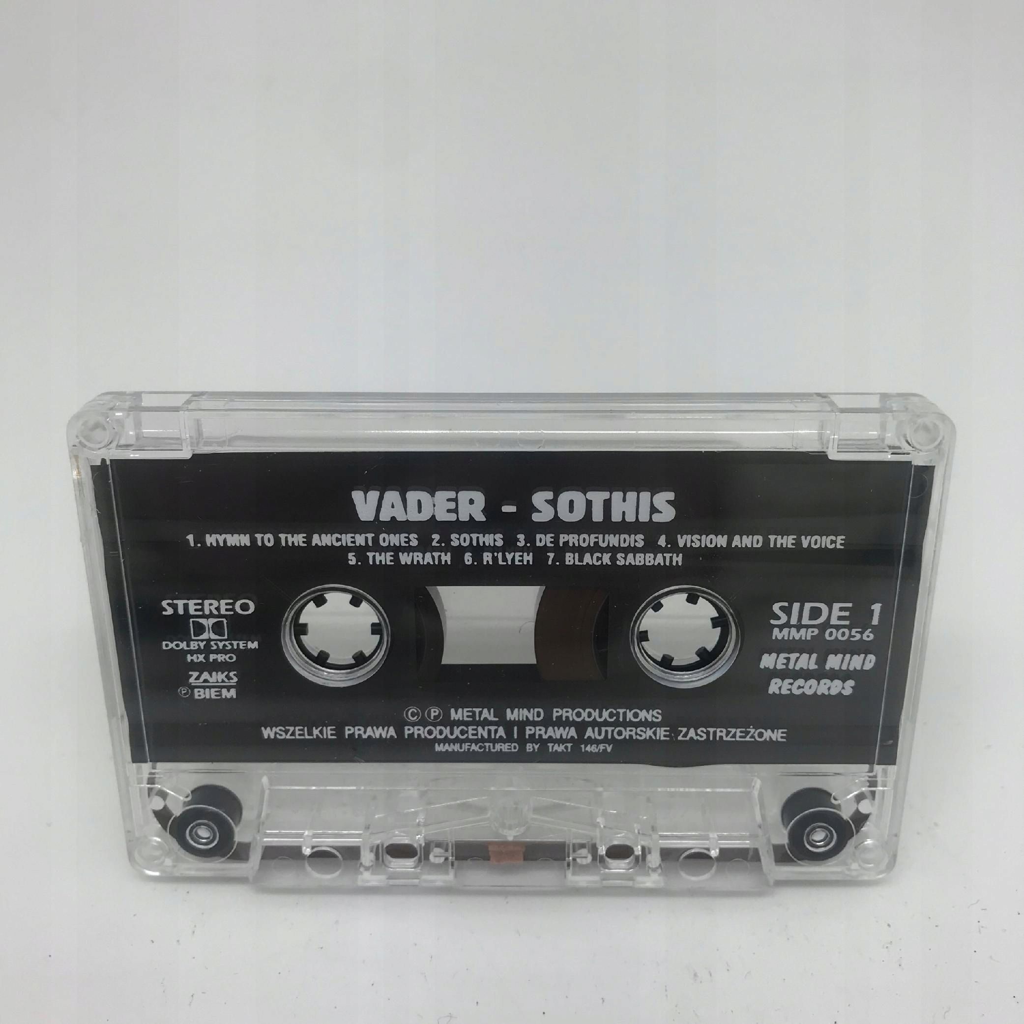 kaseta - vader - sothis metal 1998