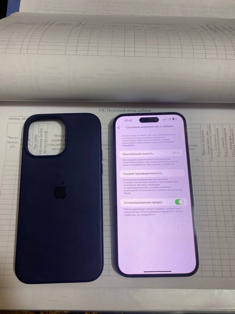 iPhone 14 Pro Max 128 purple 97% торг