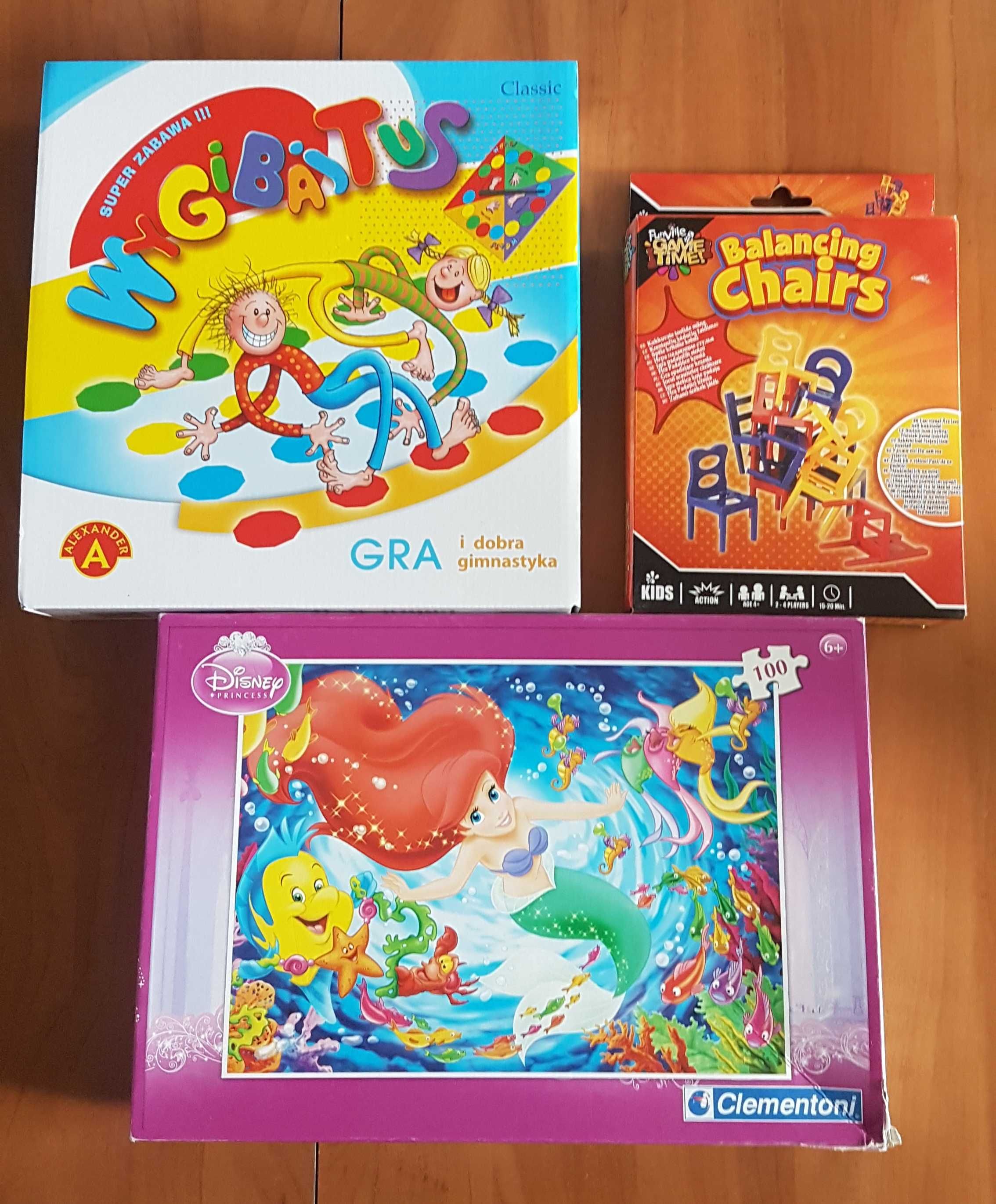 Dwie gry + puzzle