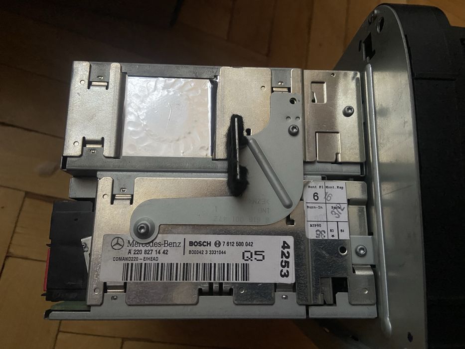 Магнитола мультмедия command мерседес w220