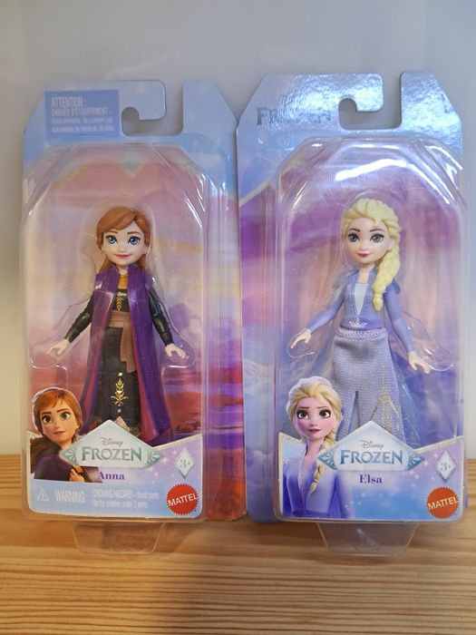 Mini lalka Disney Anna Elsa frozen Elza
