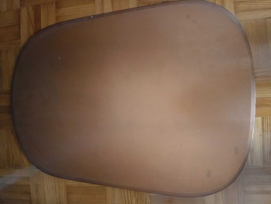 Espelho oblongo, rectangular e oval