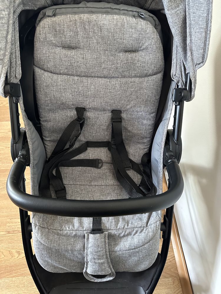 Коляска BRITAX-ROMER B-AGILE R, колір Elephant Grey/Black