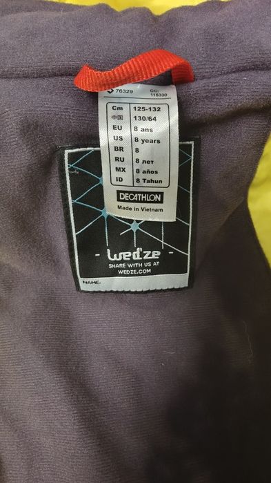 Kurtka zimowa dziewczęca Decathlon