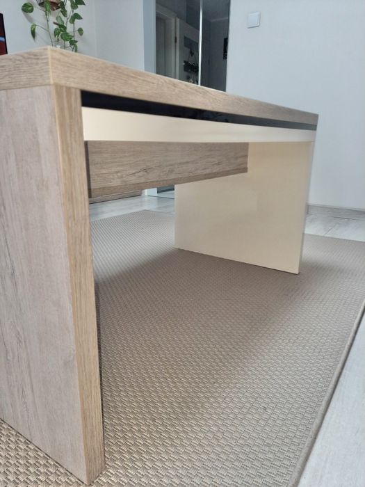 Stolik kawowy ława drewniany sonoma