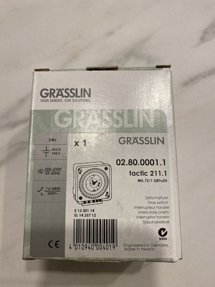 Programator czasowy Grasslin Tactic 571