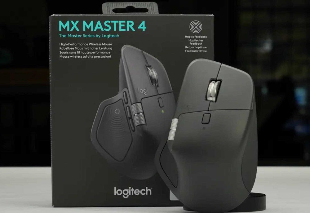 Logitech MX Master 4 Performance Graphite - официальная с гарантией