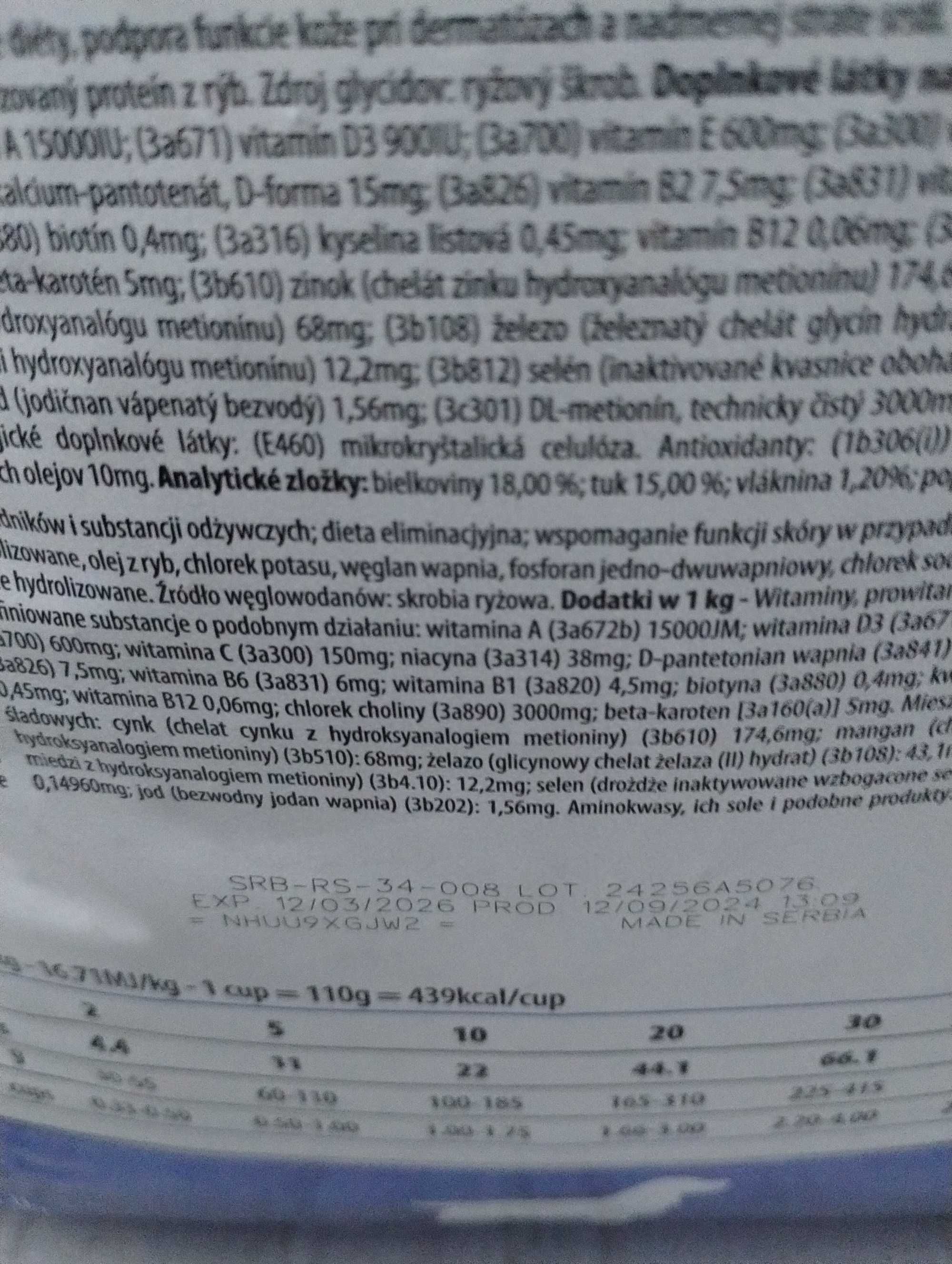 Karma dla psa Ultrahypo Vetlife