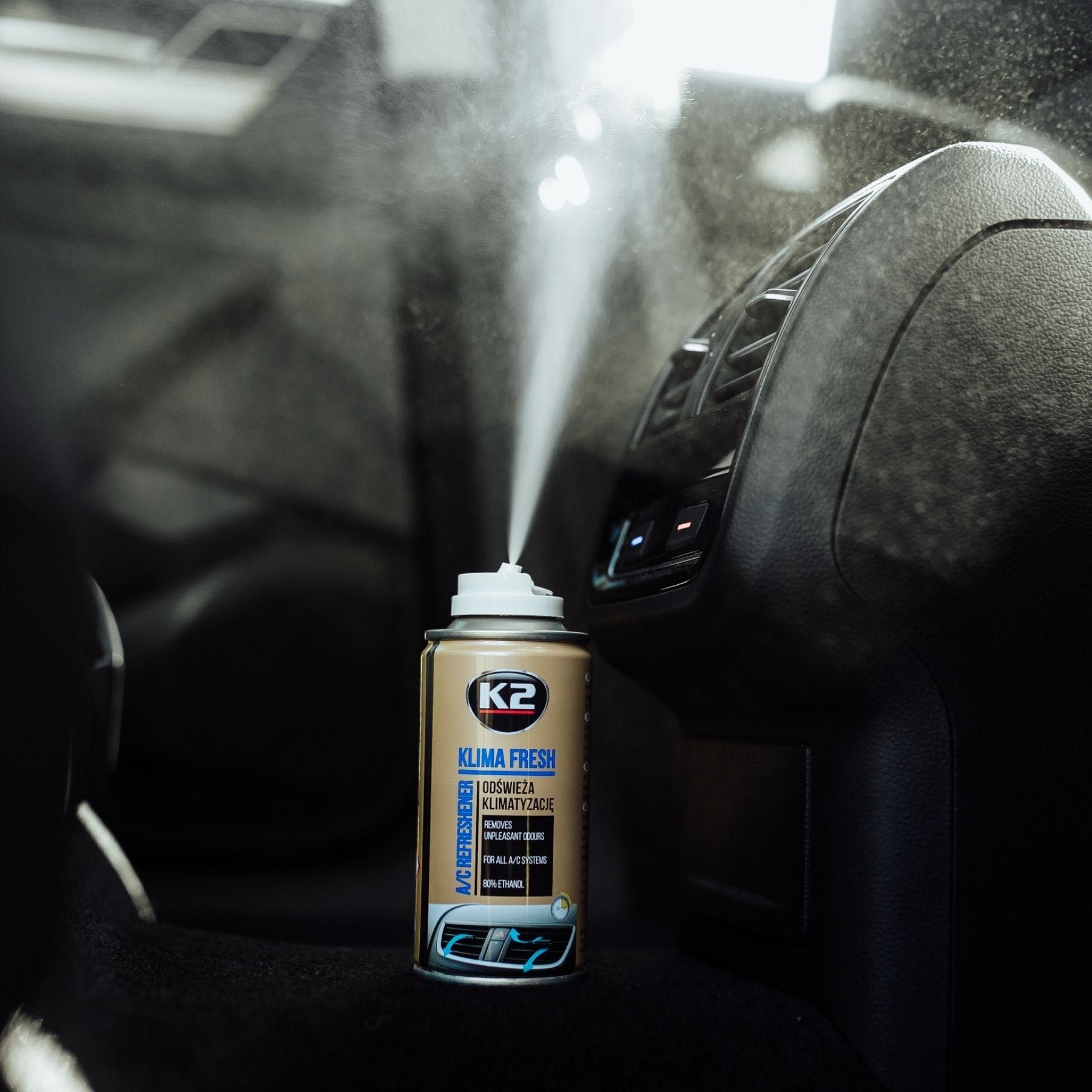 K2 Klima Fresh Środek do odświeżania klimatyzacji Lemon 150 ml K222