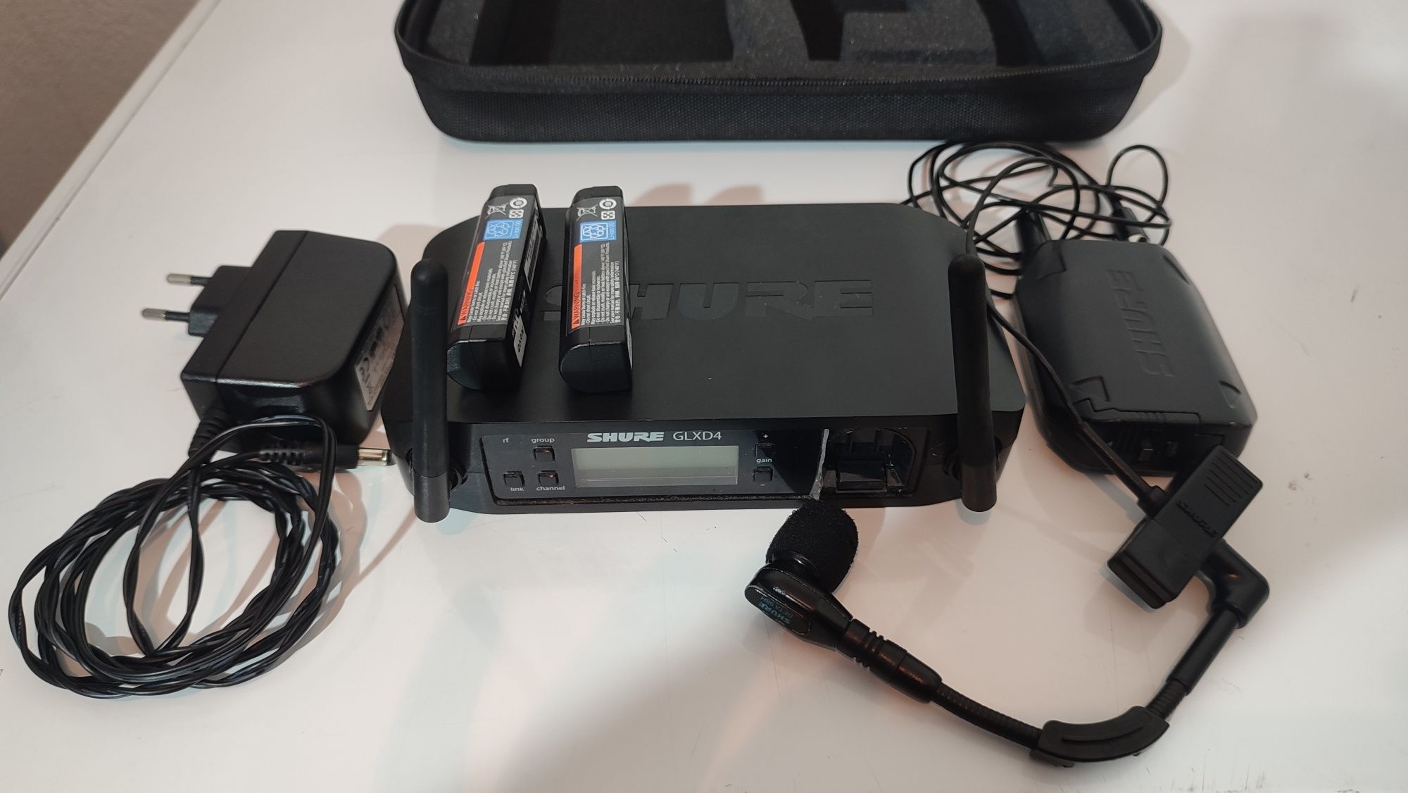 Sistema SHURE profissional  + Micro Beta 98H/C