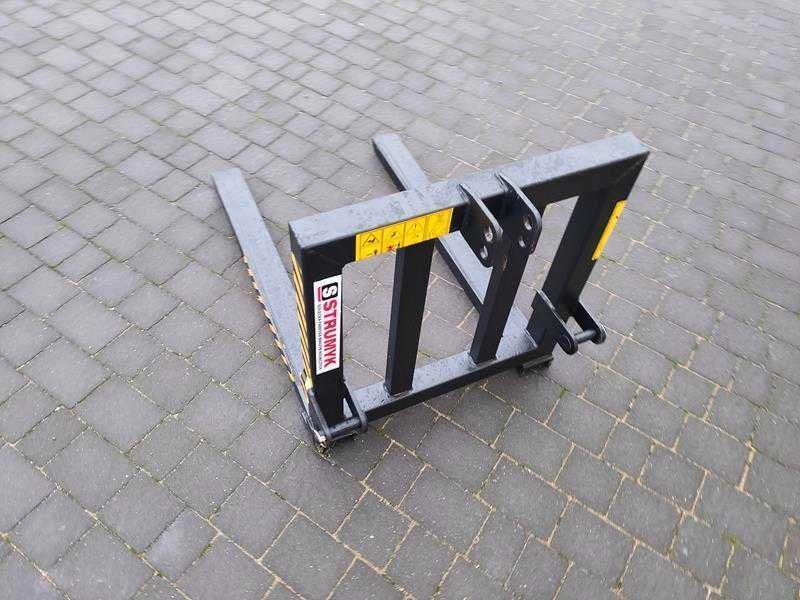 Widły do palet PALECIAK na tył TUZ na podnośnik 1200kg na tył ciągnika