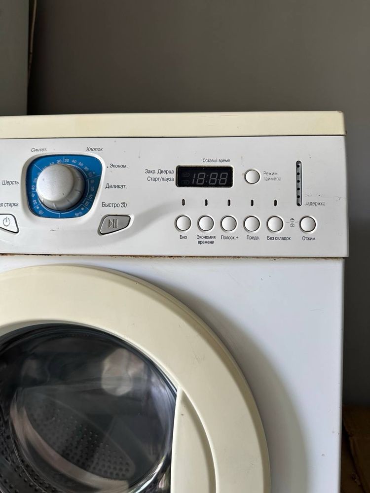 Стиральная машина lg WD80nd на 3,5 кг очень узкая