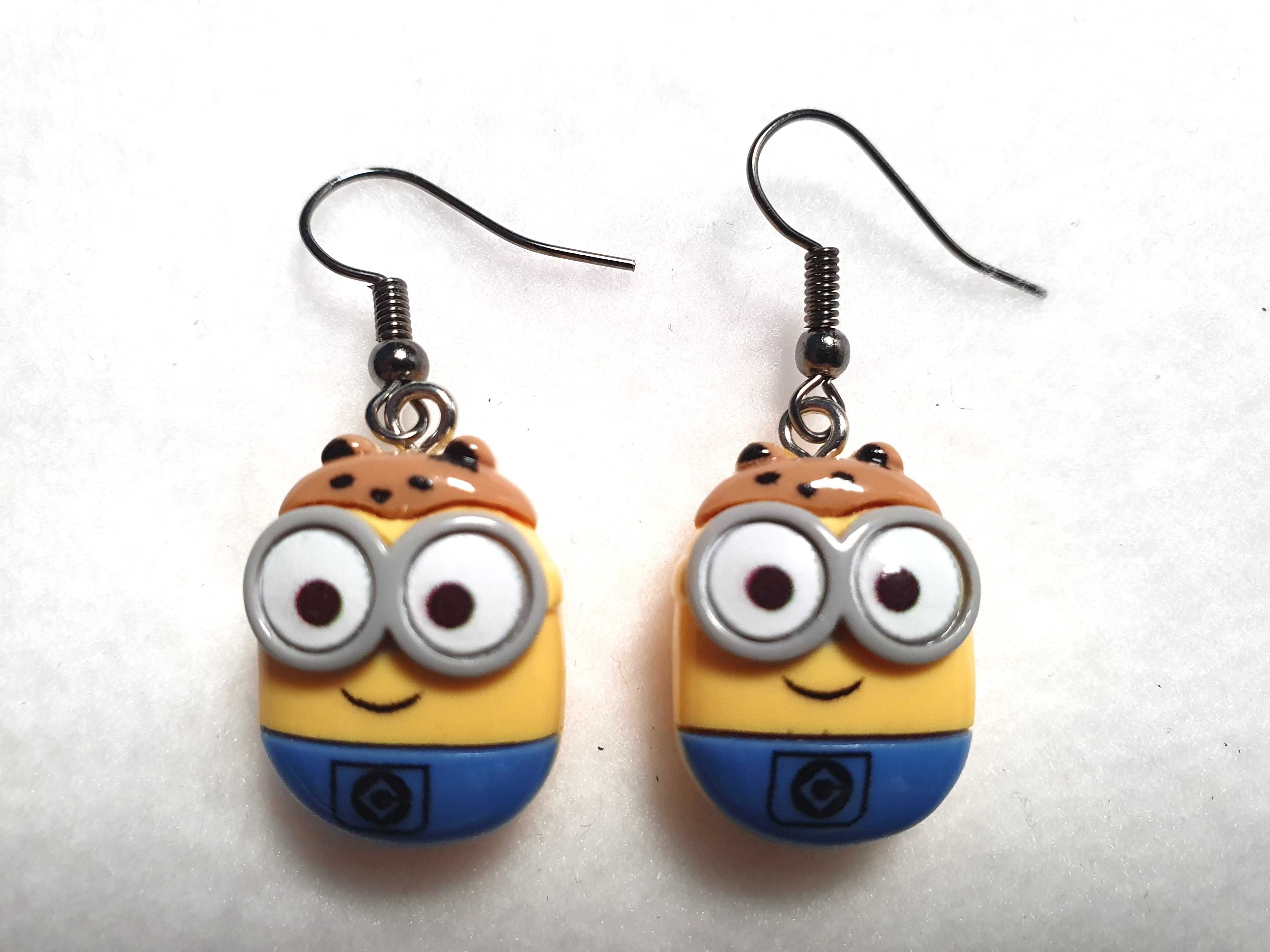 Kolczyki "Minionki"