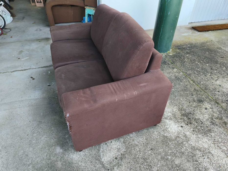 sofá cama de dois lugares