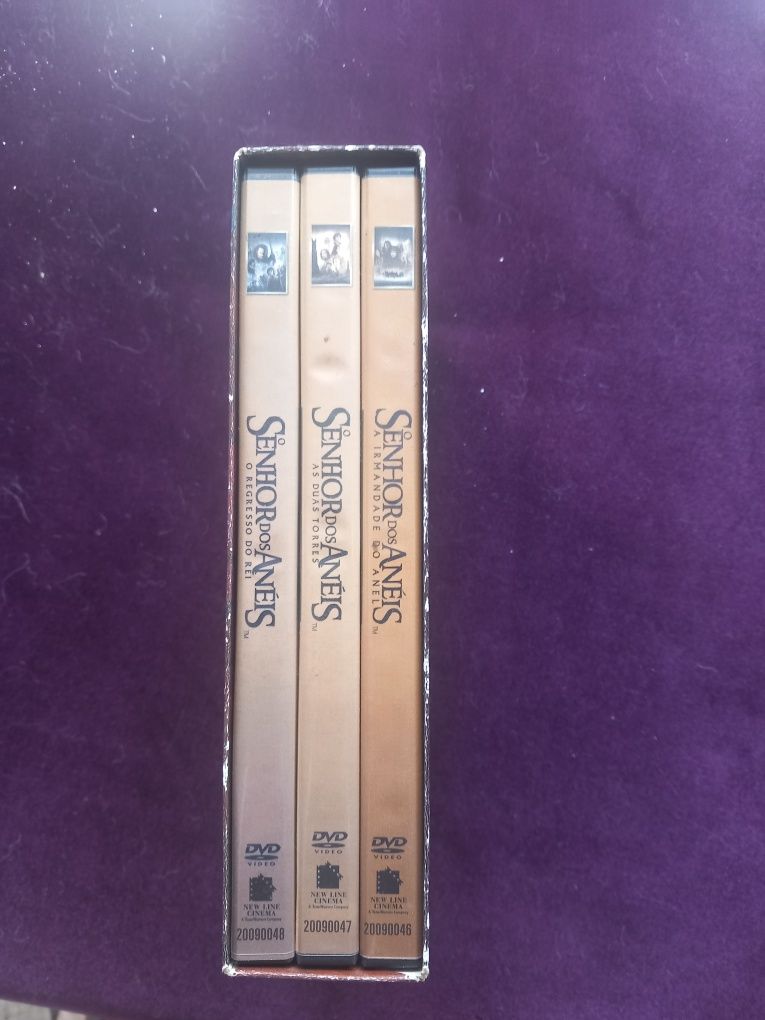 Vendo colecção senhor dos aneis