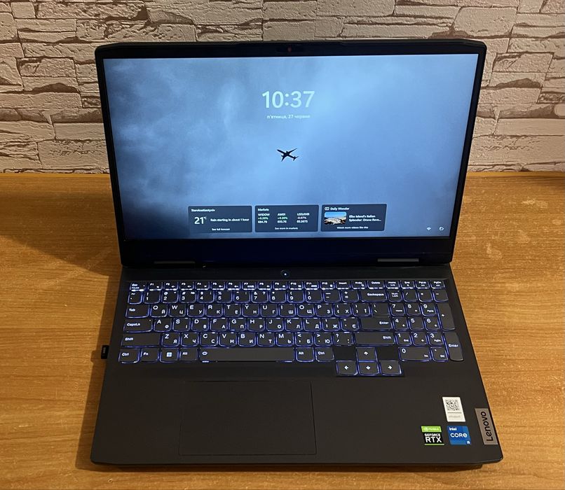 Ігровий ноутбук Lenovo Gaming 3 • RTX 3050 Ti • 16 GB RAM • SSD 1 TB