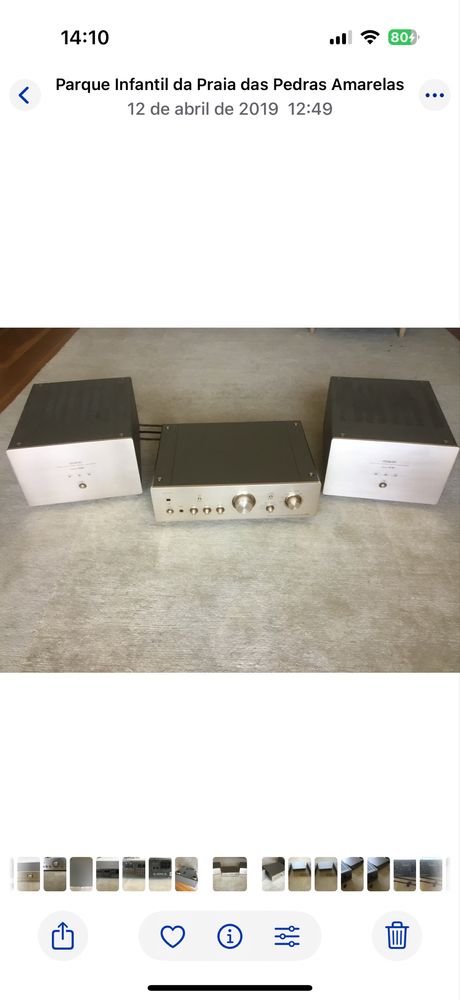 DENON PRA S10 + 2 pesados monoblocos DENON POA S10.