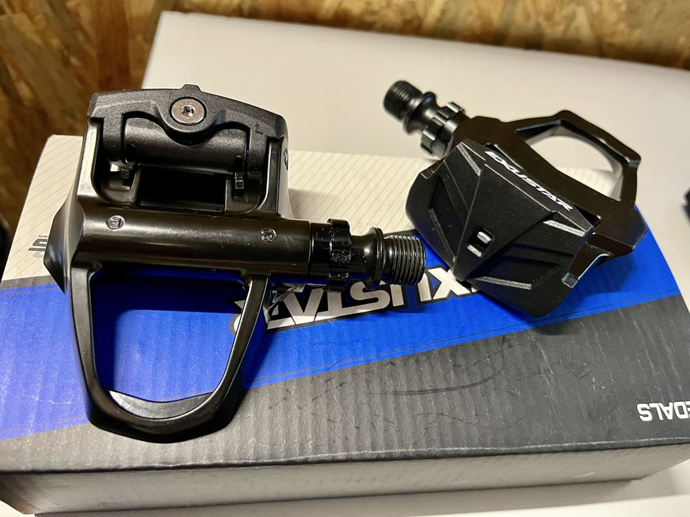 Nowe pedały szosowe Exustar PR15 system shimano
