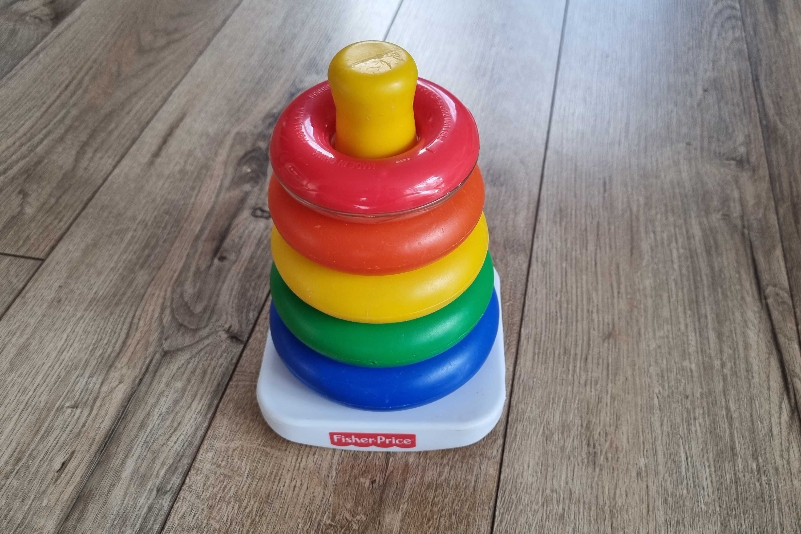 Fisher Price piramidka z kółek