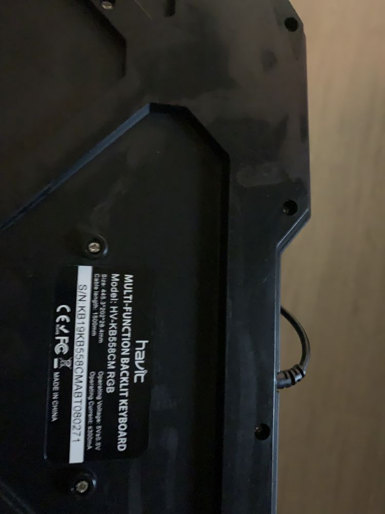 KlawiaturaHAVIT HV-KB558CM-DE
