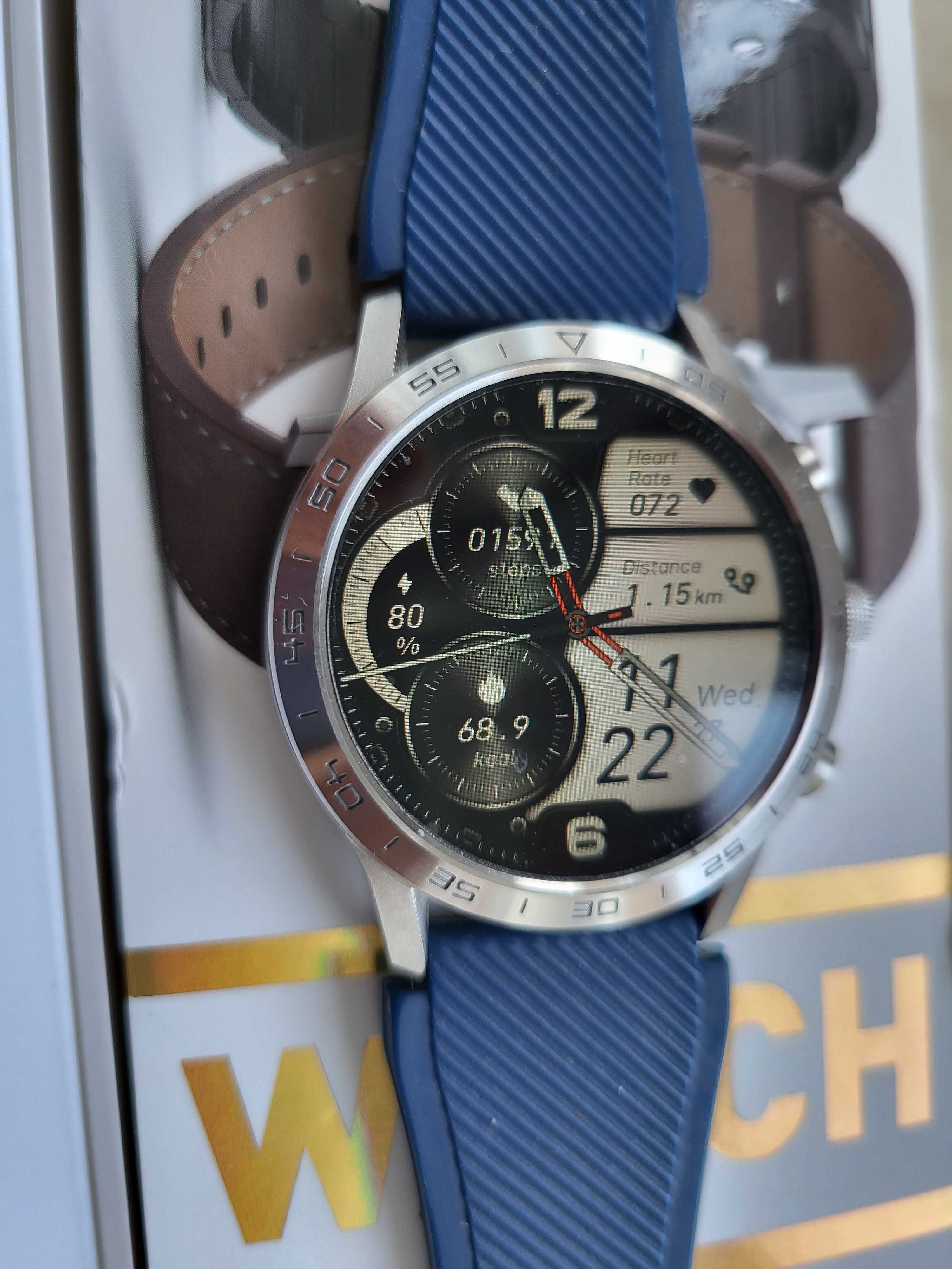SmartWatch 454x454 1,45" rozmowy ekg i inne