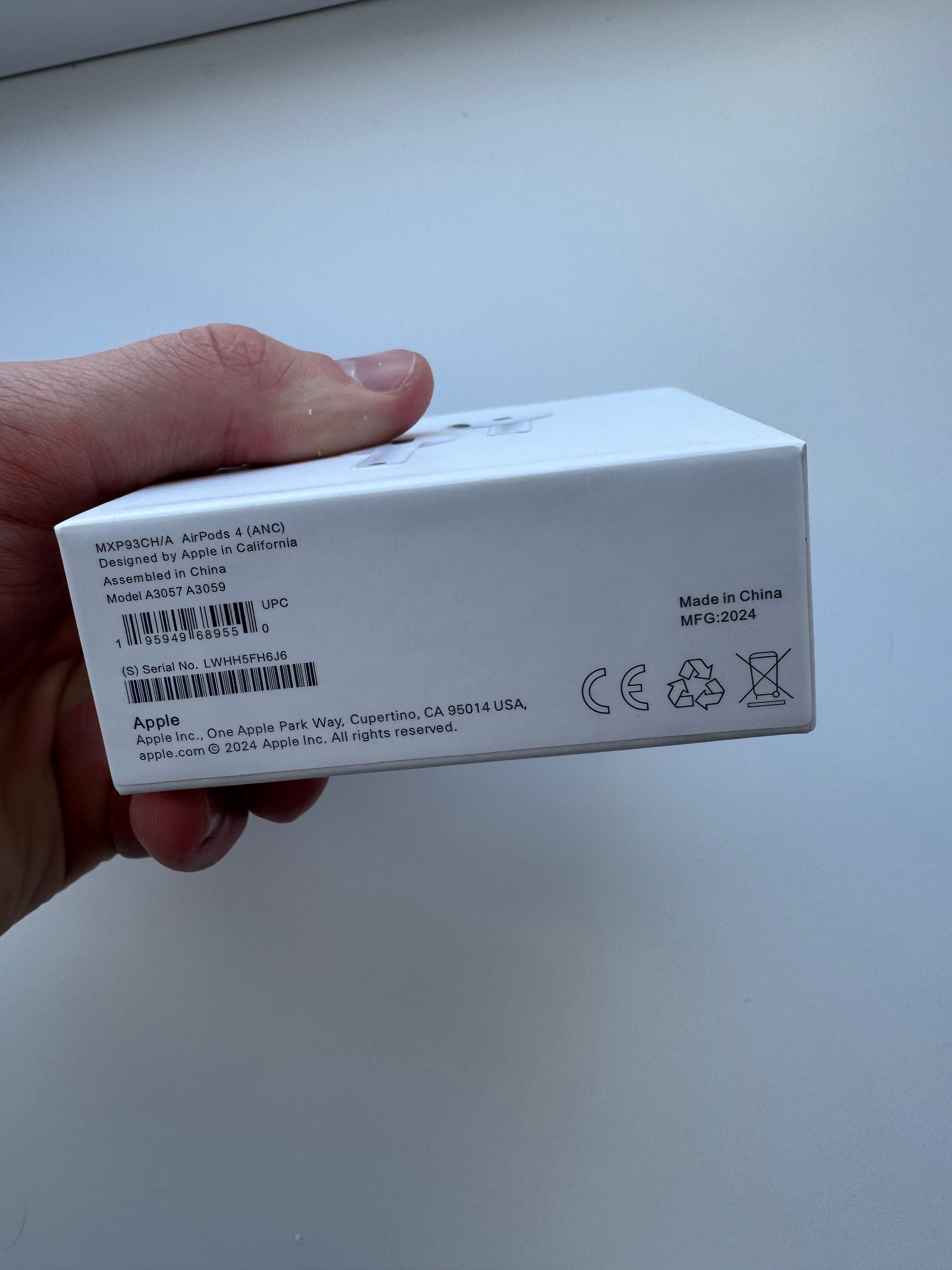 + чохол подарунок AirPods 4 ( Активне шумопоглинання ) GEN 2024