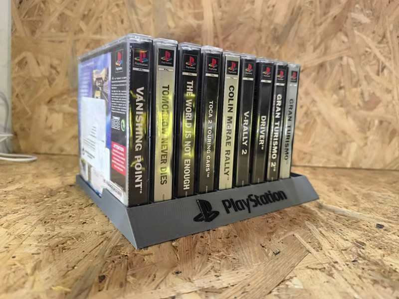 Suporte/ Display para jogos de PS1 -Playstation 1