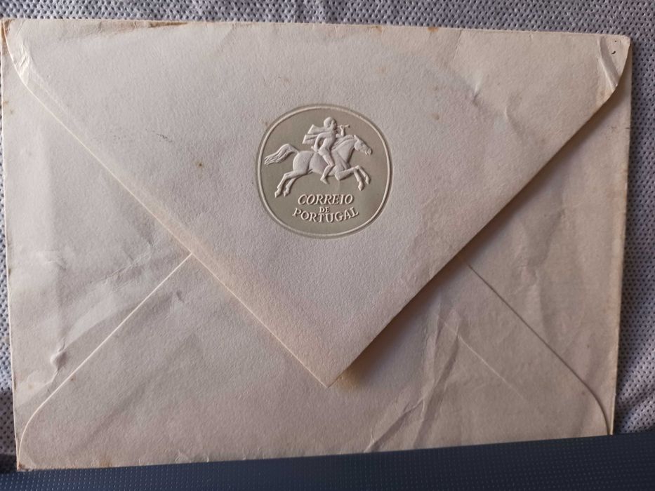 Envelope comemorativo  do 50º aniversário do Aeroclube de Portugal