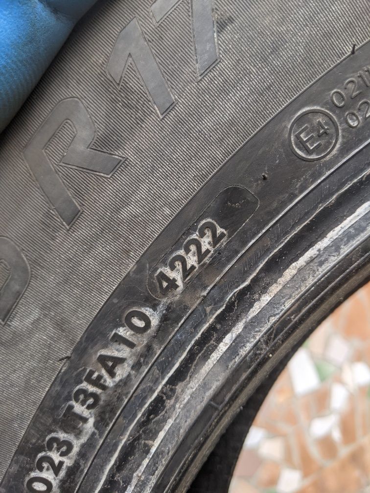 205/65R17 Vredestein 22рік  комплект