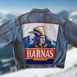 Harnaś | Kurtka custom ręcznie malowana