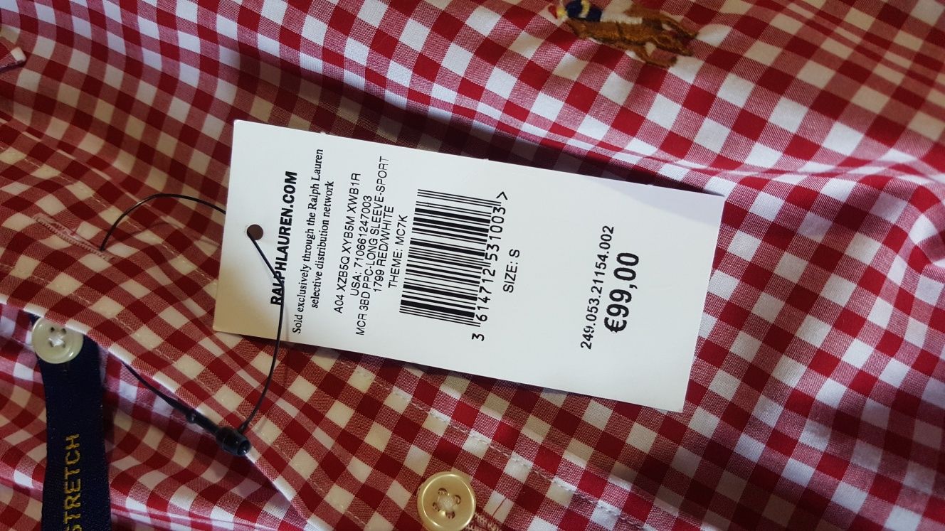 Camisa Ralph Lauren nova com etiqueta - tamanho S
