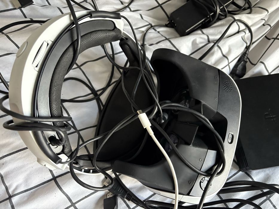PS4 VR Playstation 4 zestaw VR gogle komplet