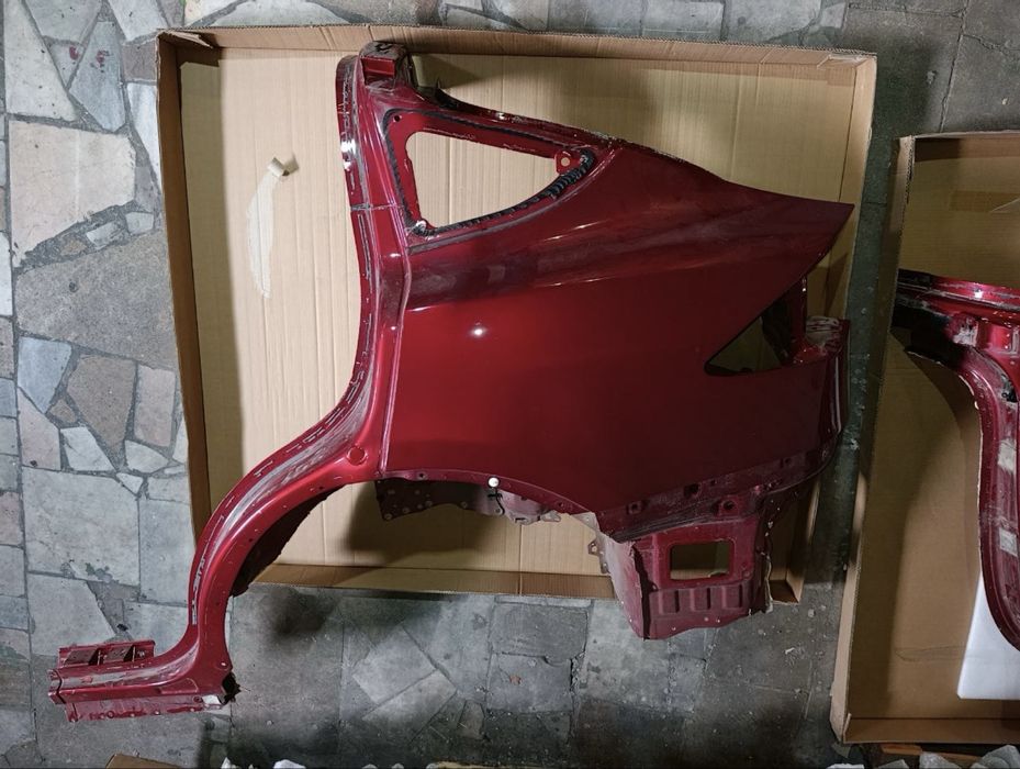 Двери Tesla Model X Plaid, Ляда, Кузов, Четверть, Запчасти Тесла